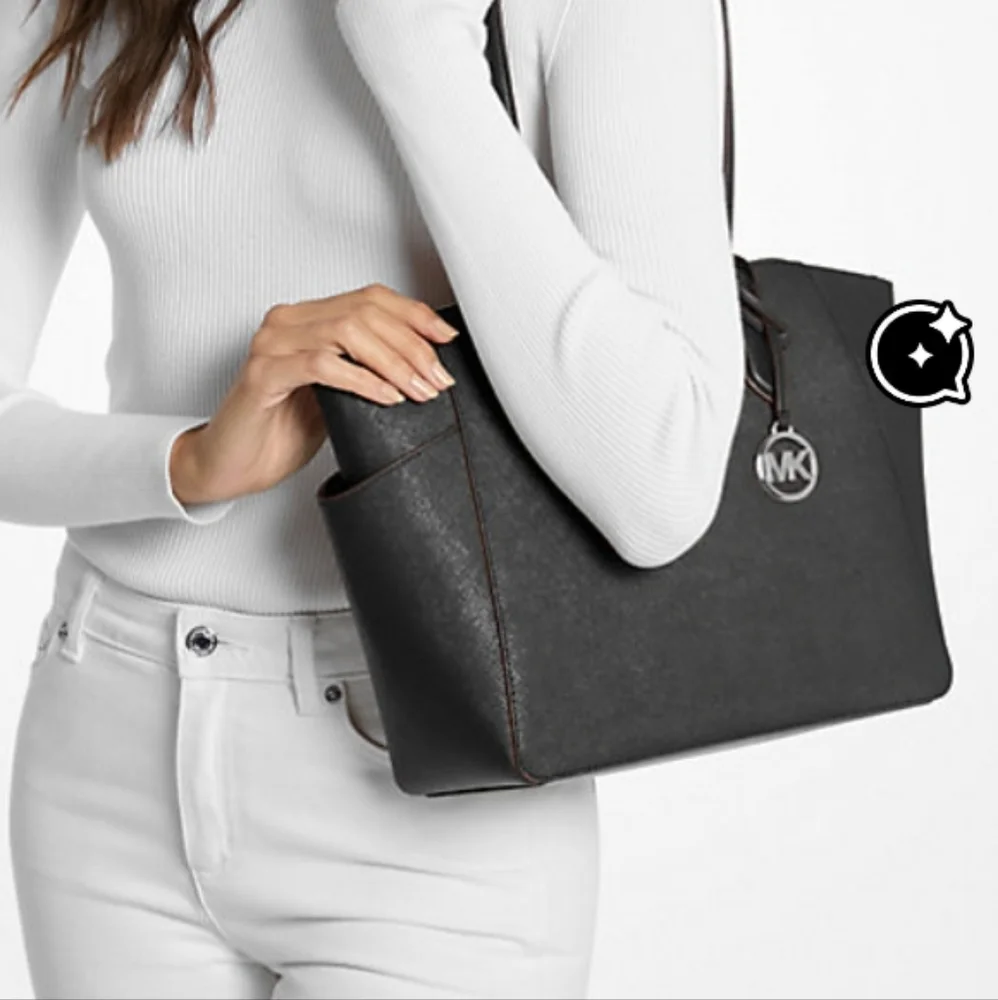 Great Condition Michael Kors Marilyn Medium Saffiano Leather Tote Bag - Picture 2 of 12